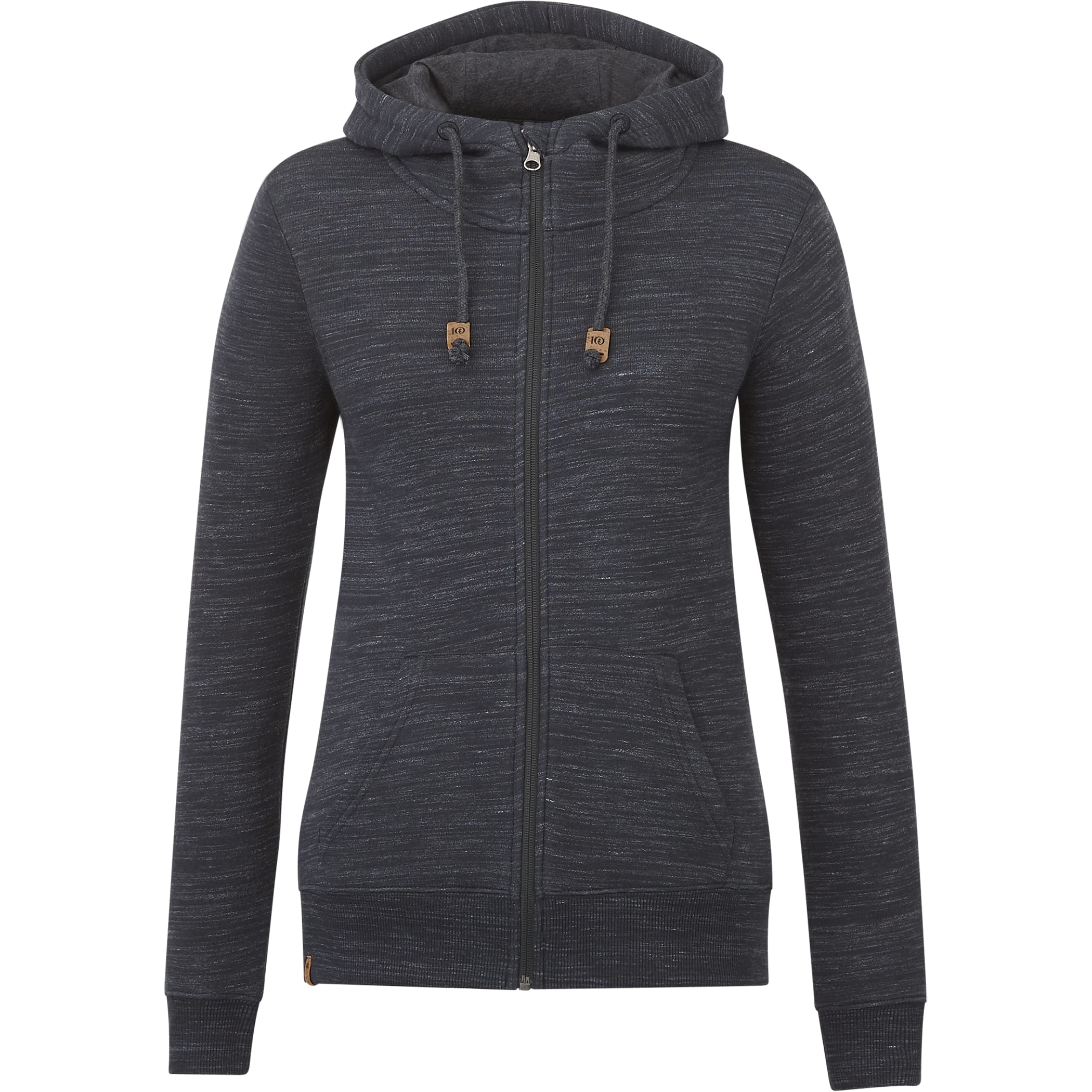 Women's tentree Space Dye Full Zip Fleece Hoodie 1