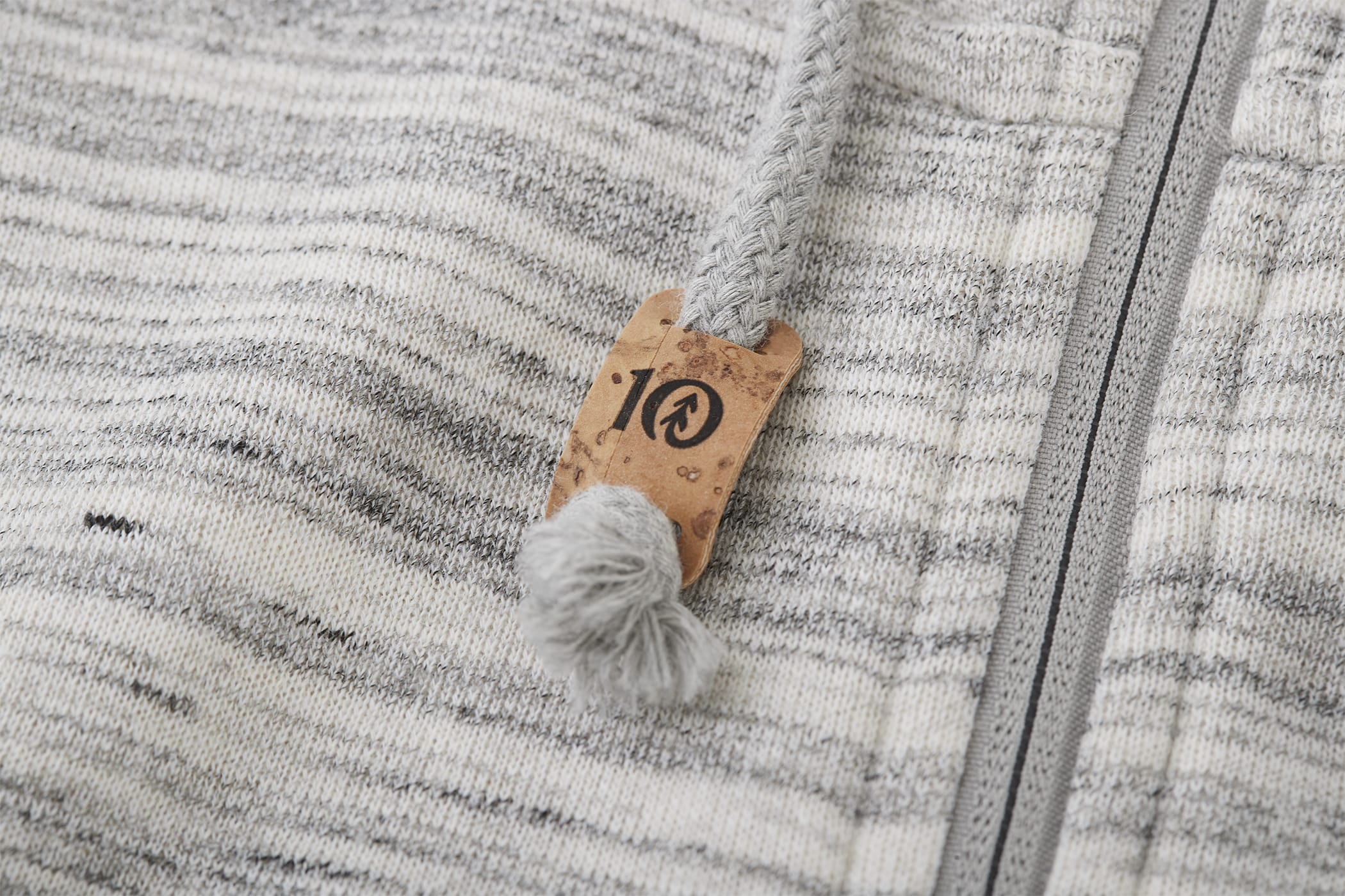 Women's tentree Space Dye Full Zip Fleece Hoodie 1