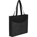 Brooke Recycled Non-Woven Convention Tote - SM-7473BKAngle-Right Brooke Recycled Non-Woven Convention Tote - SM-7473BKAngle-Right