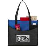Brooke Recycled Non-Woven Convention Tote - SM-7473RYLFront Brooke Recycled Non-Woven Convention Tote - SM-7473RYLFront