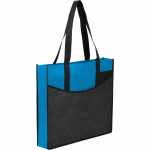 Brooke Recycled Non-Woven Convention Tote - SM-7473PBLAngle-Right Brooke Recycled Non-Woven Convention Tote - SM-7473PBLAngle-Right