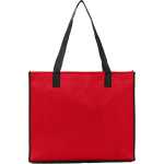 Brooke Recycled Non-Woven Convention Tote - SM-7473RDBack Brooke Recycled Non-Woven Convention Tote - SM-7473RDBack