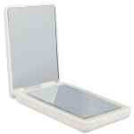 Rechargeable 100% RABS LED Compact Mirror - SM-1409BKAngle-Left Rechargeable 100% RABS LED Compact Mirror - SM-1409BKAngle-Left