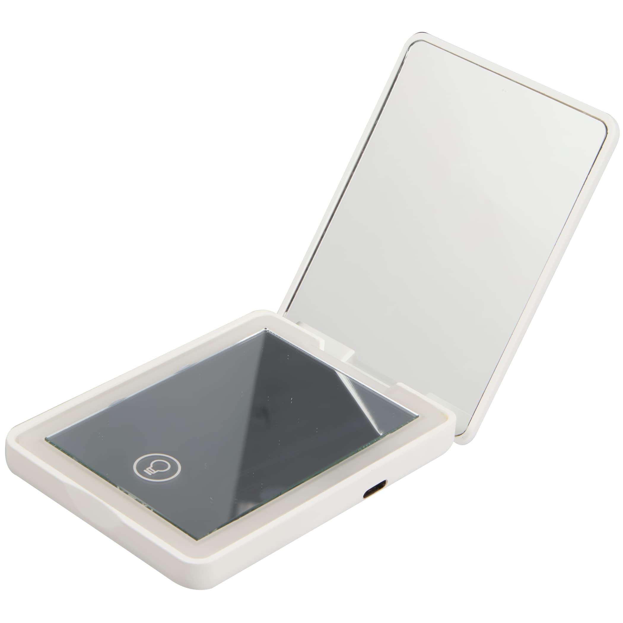 Rechargeable 100% RABS LED Compact Mirror 1