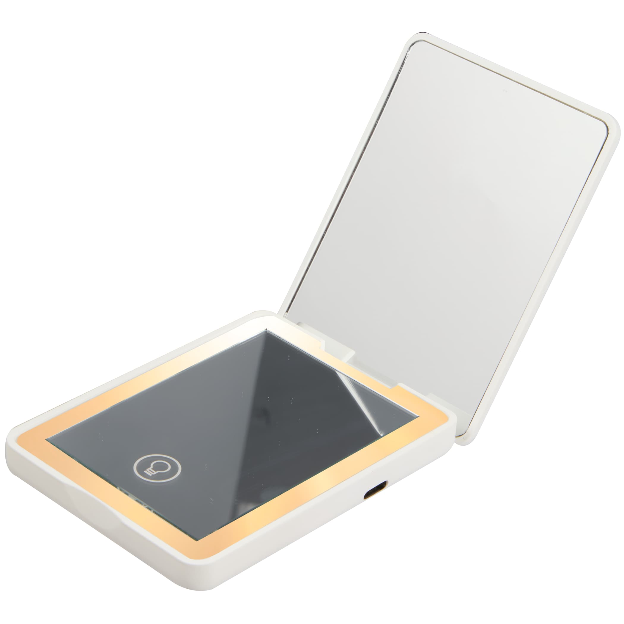 Rechargeable 100% RABS LED Compact Mirror 1