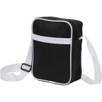Varsity rPET Crossbody Bag - SM-5459BKAngle-Left Varsity rPET Crossbody Bag - SM-5459BKAngle-Left