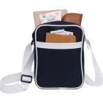 Varsity rPET Crossbody Bag - SM-5459NYFront Varsity rPET Crossbody Bag - SM-5459NYFront