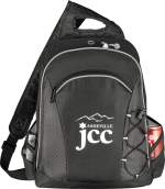 Summit TSA 15'' Computer Sling Backpack - 3450-40BKFront Summit TSA 15'' Computer Sling Backpack - 3450-40BKFront