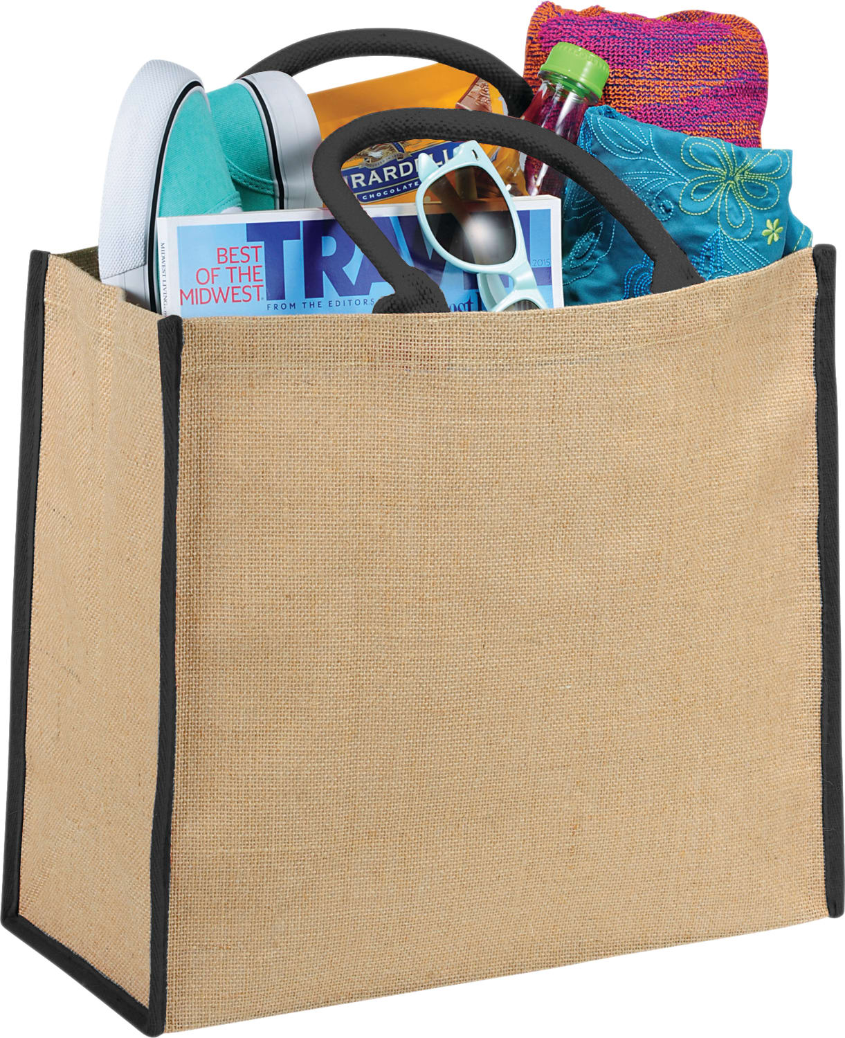 Large Jute Tote 1