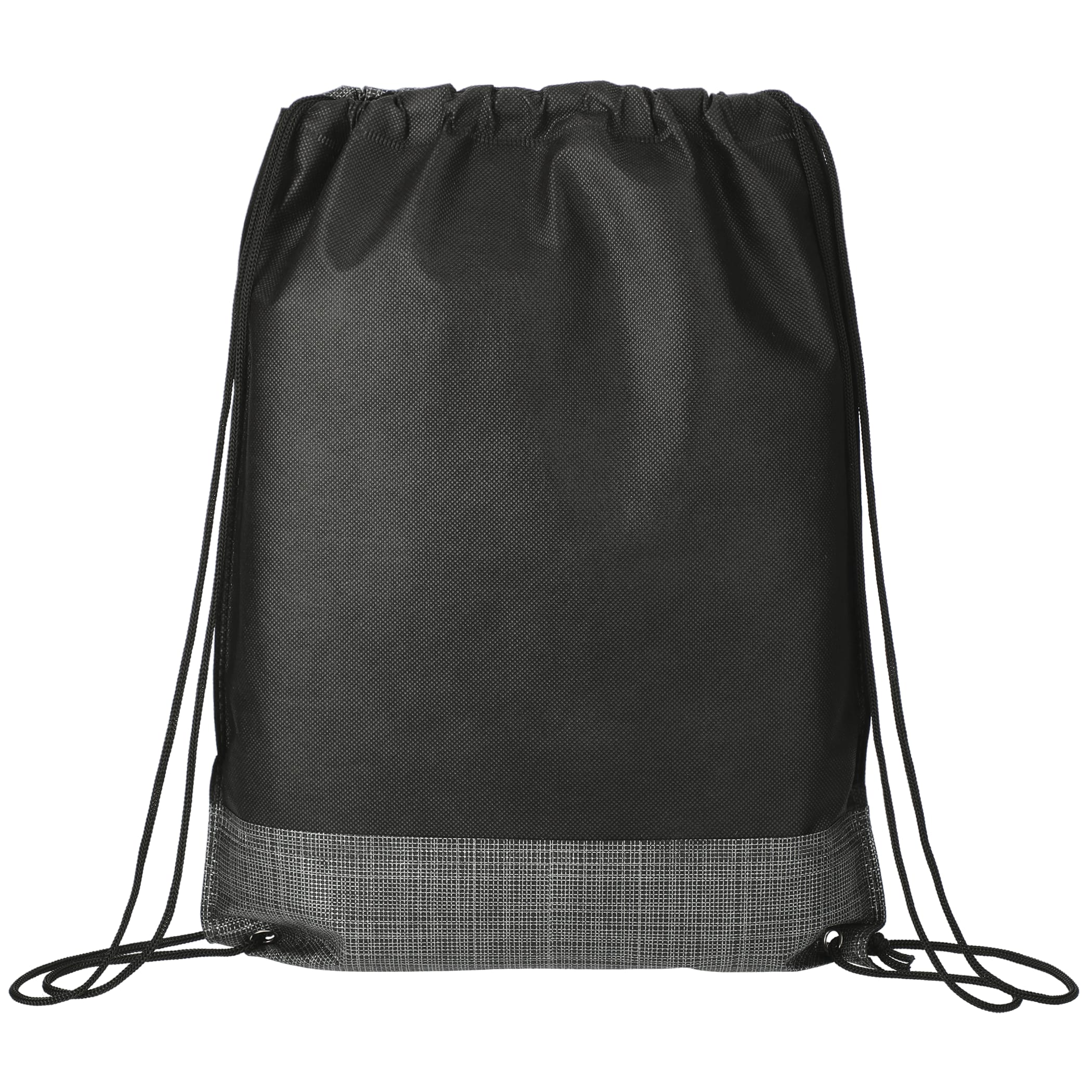 Crossweave Heat Sealed Drawstring Bag 1