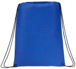 Crossweave Heat Sealed Drawstring Bag - SM-5892RYLFront Crossweave Heat Sealed Drawstring Bag - SM-5892RYLFront