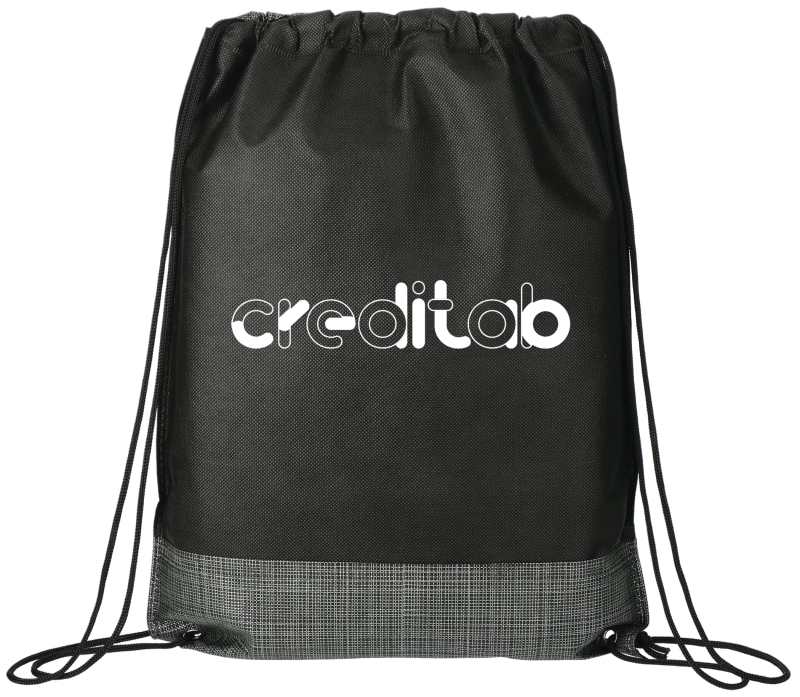 Crossweave Heat Sealed Drawstring Bag 1 Crossweave Heat Sealed Drawstring Bag 1