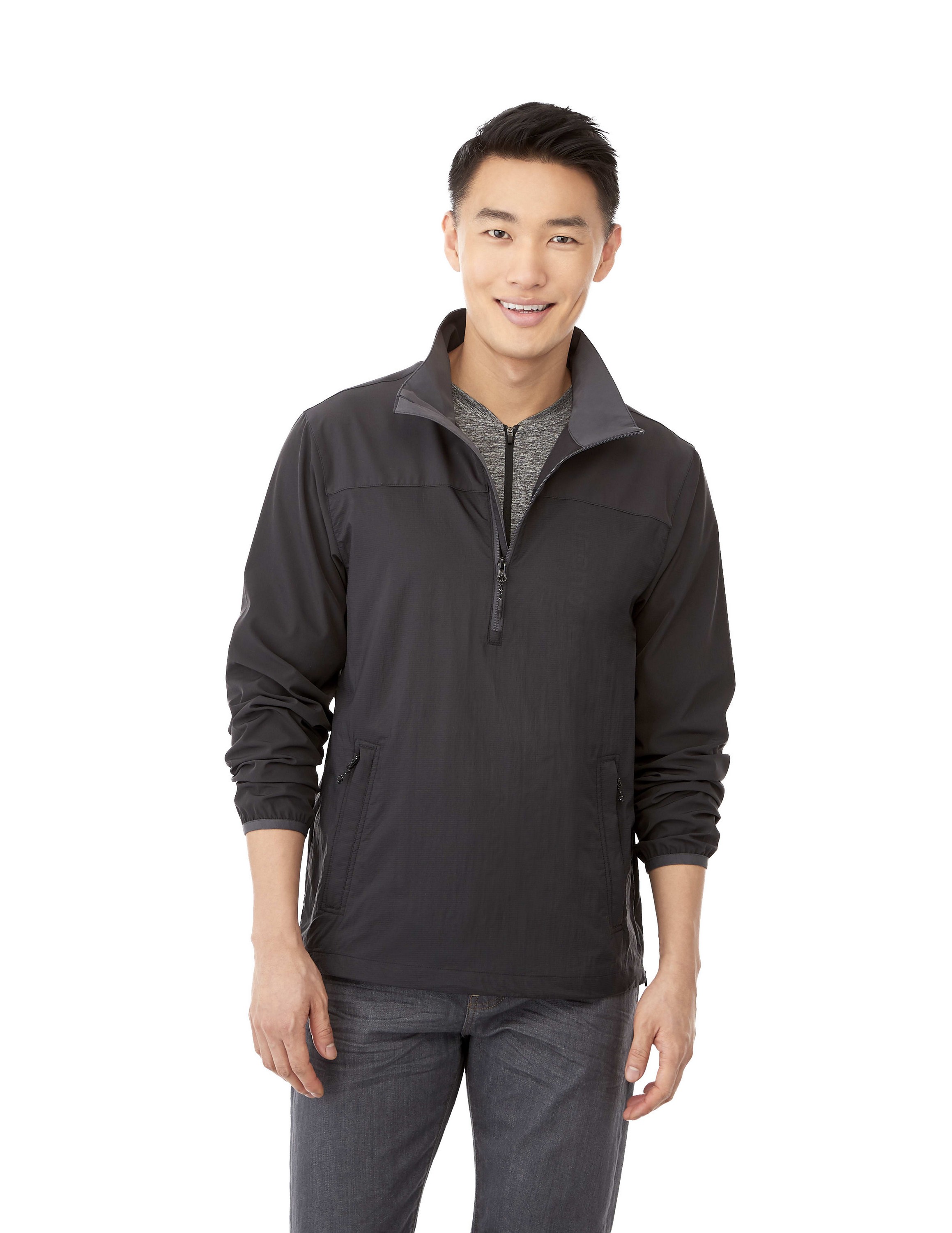Men's ODARAY 1/2 Zip Lightweight Pullover Jacket 1