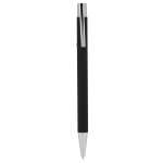 Maxi Recycled Aluminum Soft Touch Gel Pen - SM-5288BKFront Maxi Recycled Aluminum Soft Touch Gel Pen - SM-5288BKFront