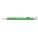 Maxi Recycled Aluminum Soft Touch Gel Pen - SM-5288GRLeft-Side Maxi Recycled Aluminum Soft Touch Gel Pen - SM-5288GRLeft-Side