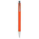 Maxi Recycled Aluminum Soft Touch Gel Pen - SM-5288ORFront Maxi Recycled Aluminum Soft Touch Gel Pen - SM-5288ORFront