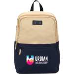 Duo Recycled 15'' Laptop Backpack - 9898-07NYFront Duo Recycled 15'' Laptop Backpack - 9898-07NYFront