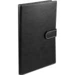 5.5'' x 8.5'' Recycled Refillable Journal - SM-5316BKAngle-Right 5.5'' x 8.5'' Recycled Refillable Journal - SM-5316BKAngle-Right