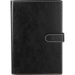 5.5'' x 8.5'' Recycled Refillable Journal - SM-5316BKFront 5.5'' x 8.5'' Recycled Refillable Journal - SM-5316BKFront