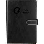 5.5'' x 8.5'' Recycled Refillable Journal - SM-5316BKFront 5.5'' x 8.5'' Recycled Refillable Journal - SM-5316BKFront