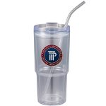 Mia Recycled Acrylic Tumbler 24oz - 1602-25CLFront Mia Recycled Acrylic Tumbler 24oz - 1602-25CLFront