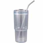 Mia Recycled Acrylic Tumbler 24oz - 1602-25CLFront Mia Recycled Acrylic Tumbler 24oz - 1602-25CLFront