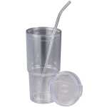Mia Recycled Acrylic Tumbler 24oz - 1602-25CLTop Mia Recycled Acrylic Tumbler 24oz - 1602-25CLTop