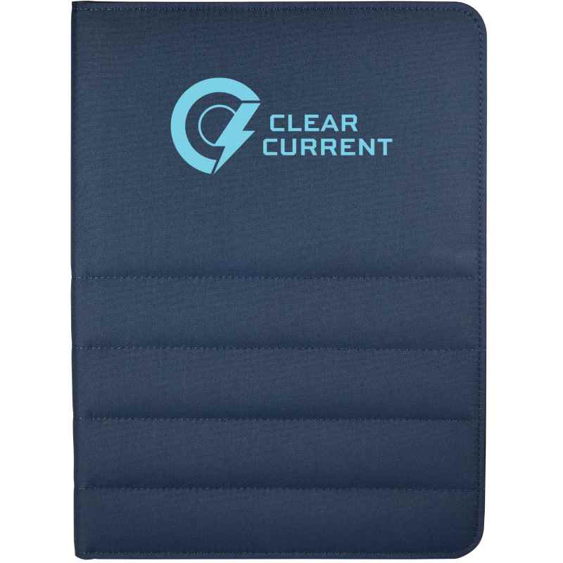 Puffer Zippered Padfolio with FSC® Recycled Paper 1 Puffer Zippered Padfolio with FSC® Recycled Paper 1