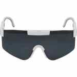 August Recycled Blade Sport Sunglasses - SM-7977WHFront August Recycled Blade Sport Sunglasses - SM-7977WHFront