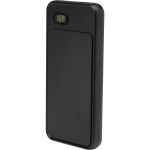 UL Listed 10000 mAh 20W Digital Display PowerBank - 7122-25BKAngle-Left UL Listed 10000 mAh 20W Digital Display PowerBank - 7122-25BKAngle-Left