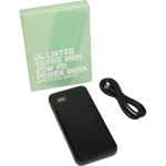 UL Listed 10000 mAh 20W Digital Display PowerBank - 7122-25BKFront UL Listed 10000 mAh 20W Digital Display PowerBank - 7122-25BKFront