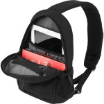 Swiss Gear Mini Tour Sling Bag - 9550-79BKFront Swiss Gear Mini Tour Sling Bag - 9550-79BKFront