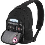Swiss Gear Mini Tour Sling Bag - 9550-79BKFront Swiss Gear Mini Tour Sling Bag - 9550-79BKFront