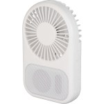 Audio Breeze Desktop Fan with Bluetooth Speaker - 7195-76WHFront Audio Breeze Desktop Fan with Bluetooth Speaker - 7195-76WHFront