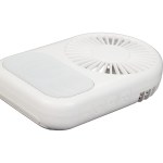Audio Breeze Desktop Fan with Bluetooth Speaker - 7195-76WHAngle-Right Audio Breeze Desktop Fan with Bluetooth Speaker - 7195-76WHAngle-Right