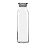 Libbey 24 oz Glass Water Bottle with Press-On Lid 2 Libbey 24 oz Glass Water Bottle with Press-On Lid 2