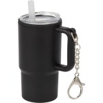 Shot Glass Tumbler w/ Keychain 4oz - SM-6571BKAngle-Left Shot Glass Tumbler w/ Keychain 4oz - SM-6571BKAngle-Left
