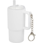 Shot Glass Tumbler w/ Keychain 4oz - SM-6571WHAngle-Left Shot Glass Tumbler w/ Keychain 4oz - SM-6571WHAngle-Left