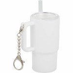 Shot Glass Tumbler w/ Keychain 4oz - SM-6571WHAngle-Right Shot Glass Tumbler w/ Keychain 4oz - SM-6571WHAngle-Right