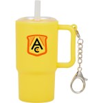 Shot Glass Tumbler w/ Keychain 4oz - SM-6571YWFront Shot Glass Tumbler w/ Keychain 4oz - SM-6571YWFront