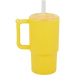 Shot Glass Tumbler w/ Keychain 4oz - SM-6571YWBack Shot Glass Tumbler w/ Keychain 4oz - SM-6571YWBack