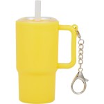 Shot Glass Tumbler w/ Keychain 4oz - SM-6571YWFront Shot Glass Tumbler w/ Keychain 4oz - SM-6571YWFront