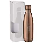 Copper Vacuum Insulated Bottle 17oz w/ Window Box - 1626-74RGD Front Copper Vacuum Insulated Bottle 17oz w/ Window Box - 1626-74RGD Front