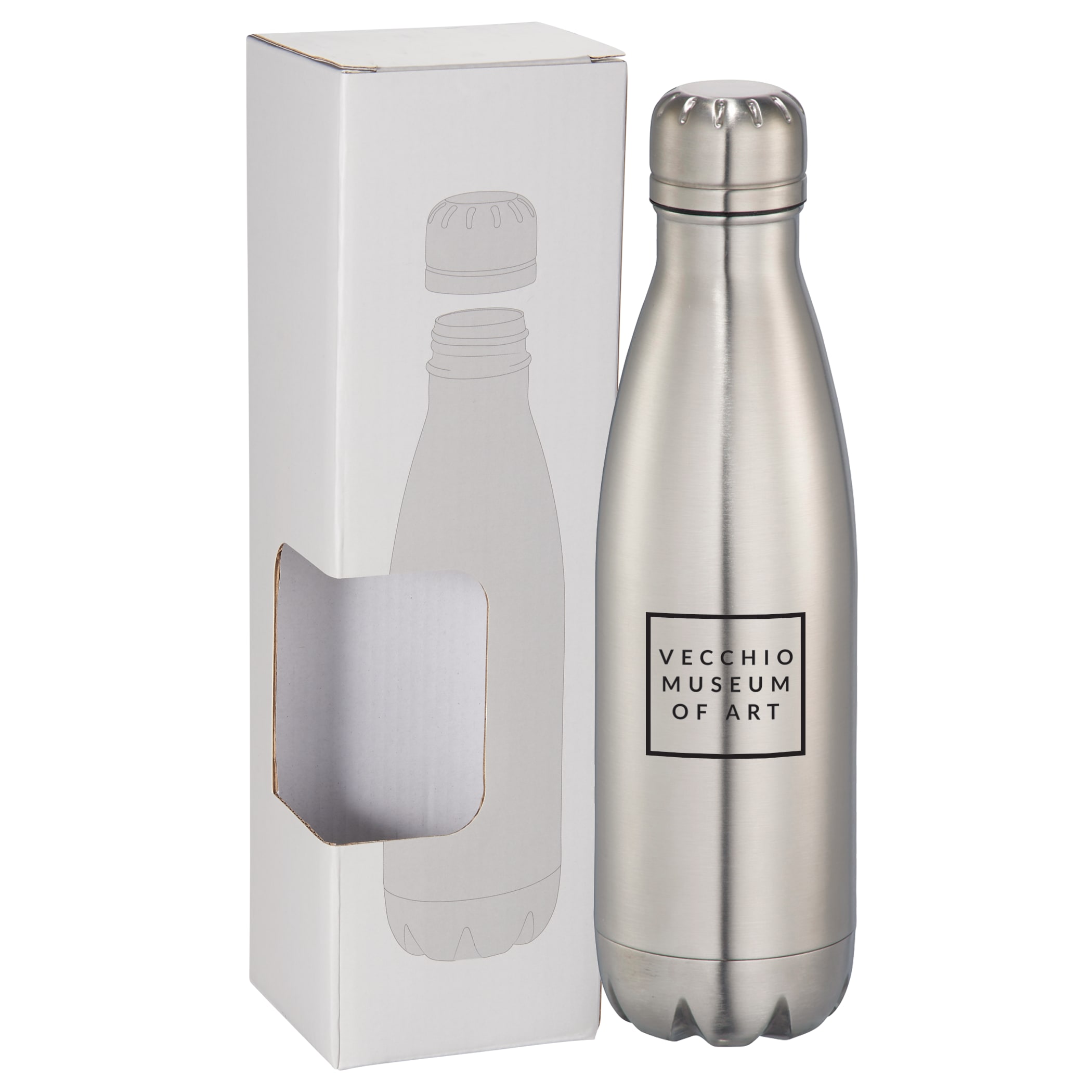 Copper Vacuum Insulated Bottle 17oz w/ Window Box 1