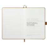 5.5'' x 8.5'' Washable Kraft Stone Bound Journal - 2800-72NTFront 5.5'' x 8.5'' Washable Kraft Stone Bound Journal - 2800-72NTFront