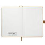 5.5'' x 8.5'' Washable Kraft Stone Bound Journal - 2800-72NTFront 5.5'' x 8.5'' Washable Kraft Stone Bound Journal - 2800-72NTFront