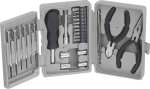 26-Piece Deluxe Tool Kit - SM-9350GYAngle-Left 26-Piece Deluxe Tool Kit - SM-9350GYAngle-Left