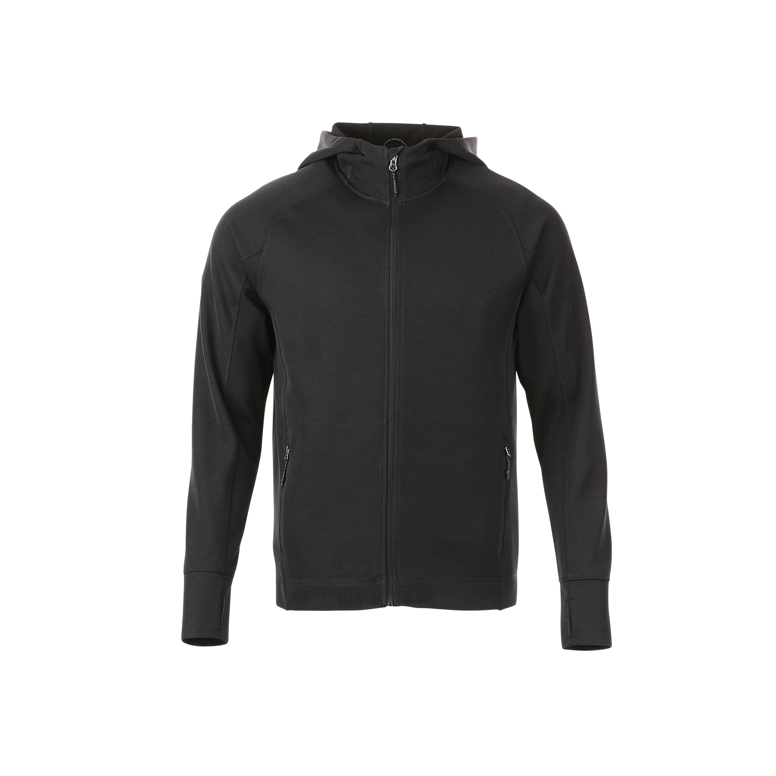 Men's ODELL Performance Knit Full Zip Hoodie with Thumb Holes 2