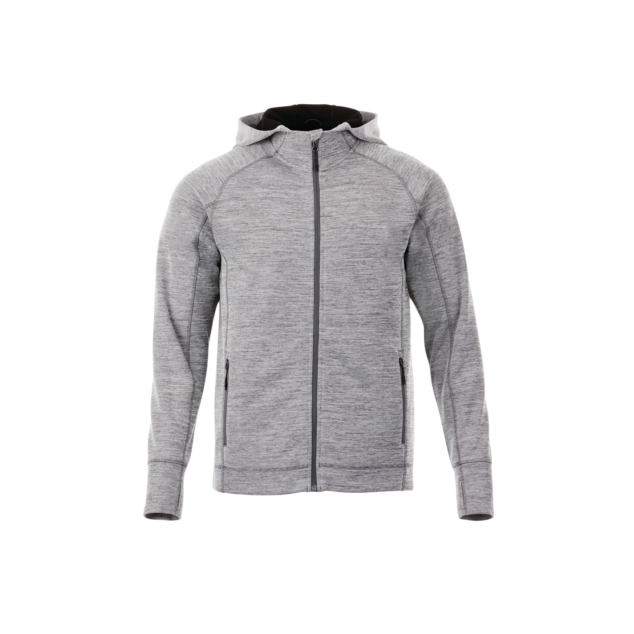 Men's ODELL Performance Knit Full Zip Hoodie with Thumb Holes 2