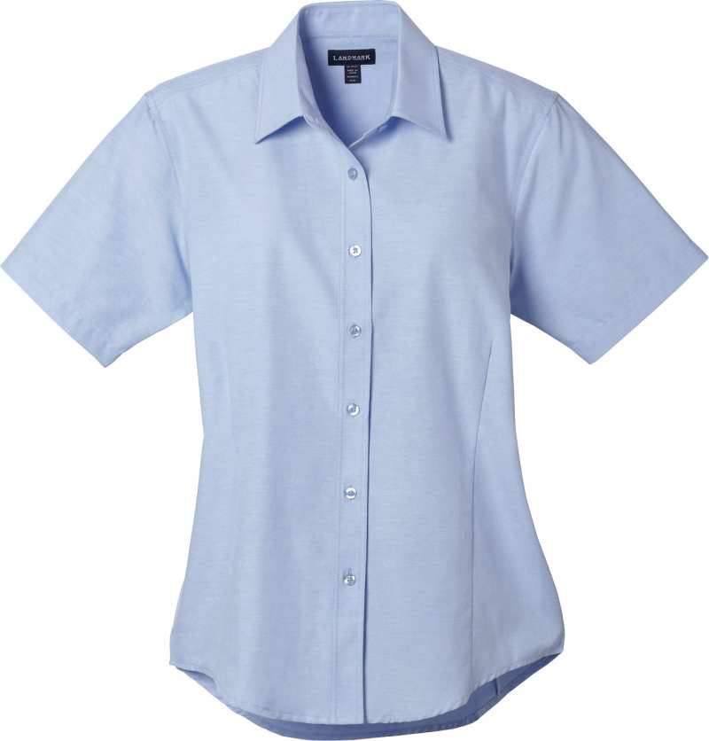 Women%27s LAMBERT Oxford Short Sleeve Button Up Shirt 2 Women%27s LAMBERT Oxford Short Sleeve Button Up Shirt 2